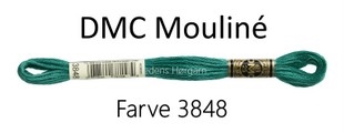 DMC Mouline Amagergarn farve 3848